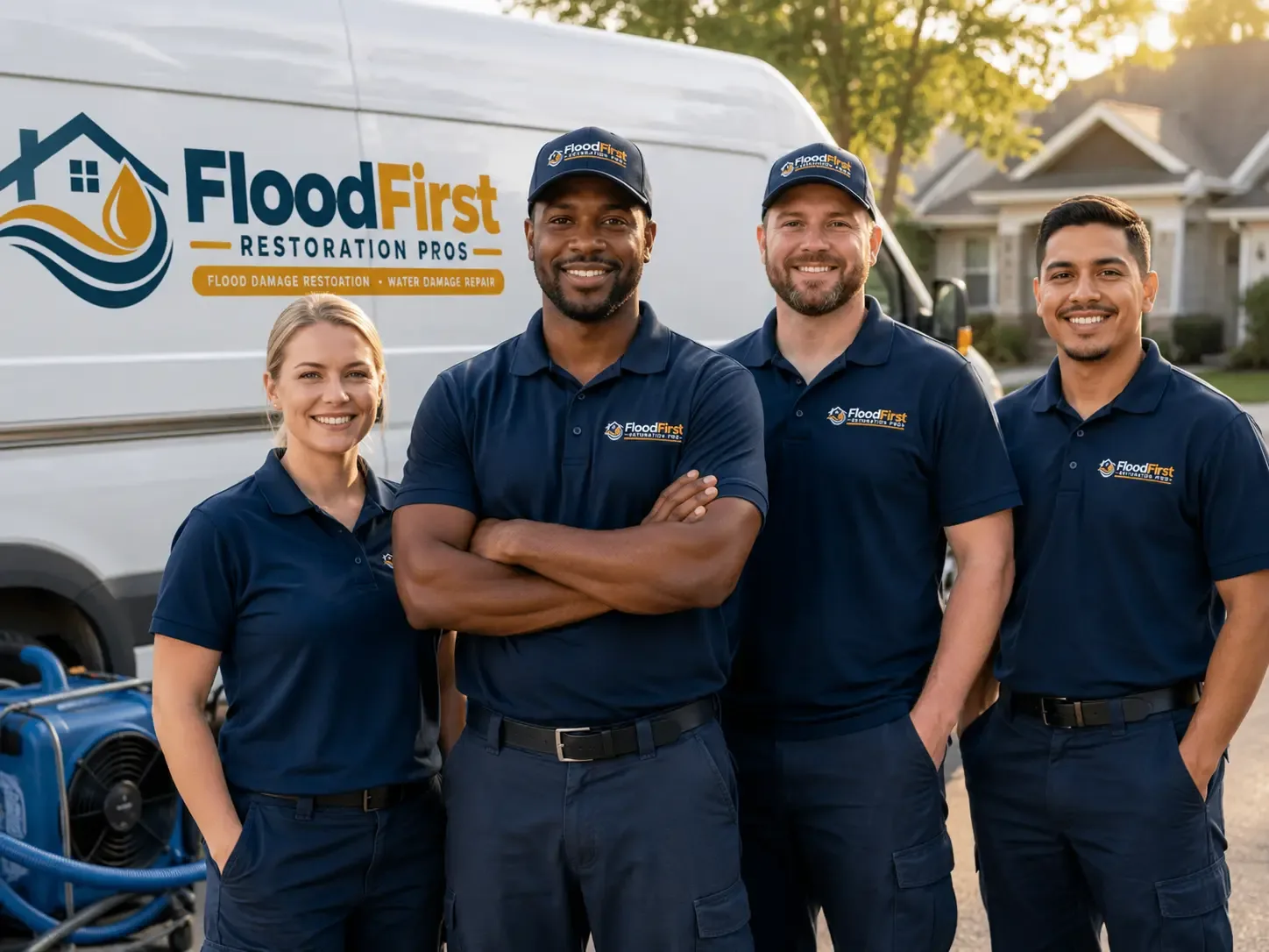 Flood Damage Restoration company in Millfield, OH